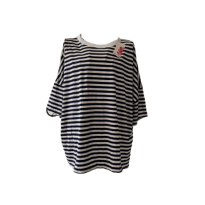 CAMISETA MARINERA OVERSIZE MANGA CORTA (delantera)