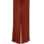 PANTALÓN NARANJA PASTEL ARRUGADO