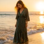 VESTIDO ATARDECER TURQUESA 2